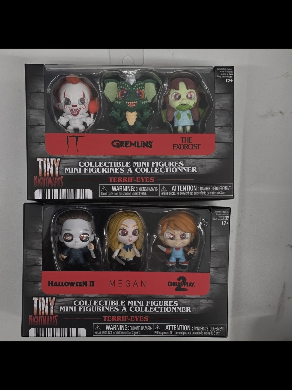 Terrif-Eyes Collectible Mini Figures - Multicolor